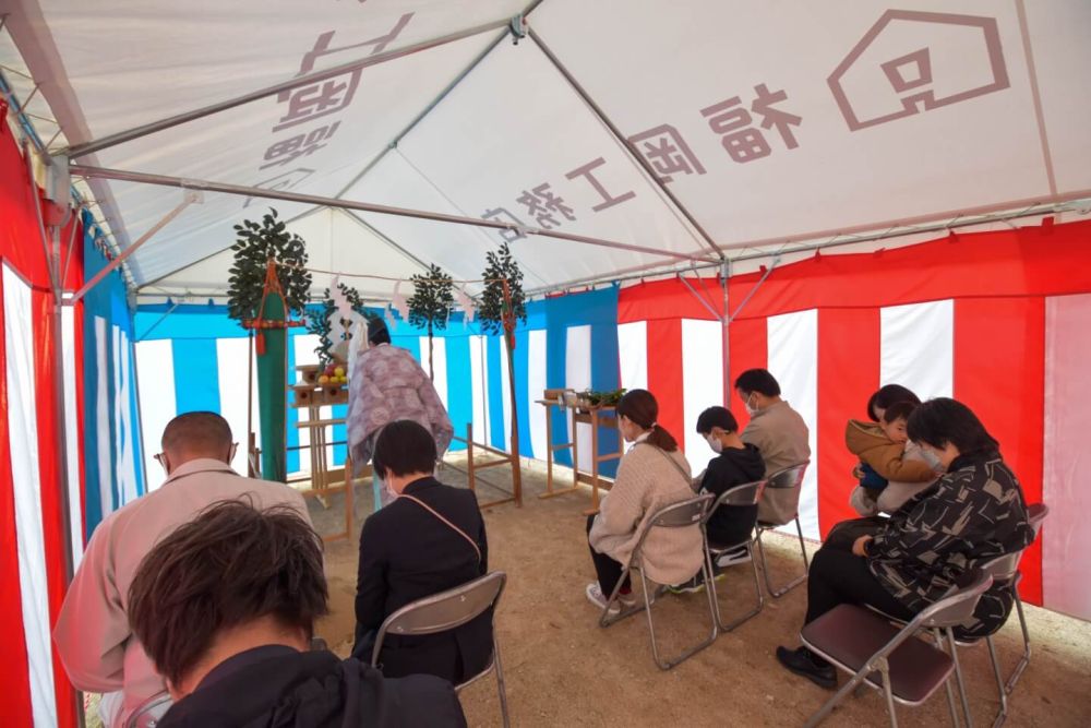 「那珂川市08」注文住宅現場リポート①【地鎮祭】