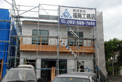 福岡市南区井尻02　注文住宅建築現場リポート⑩