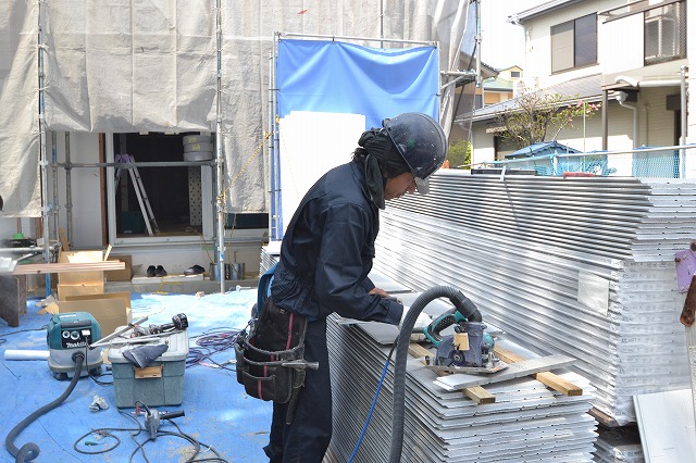「福岡市南区15」注文住宅現場リポート⑧【外装工事】【サイディング】