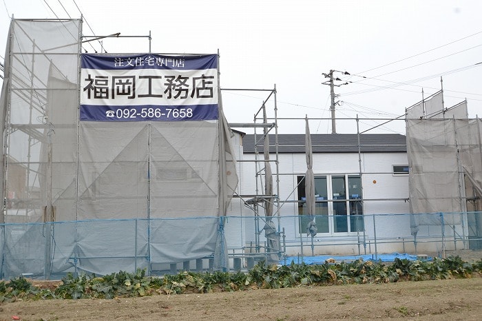 「糟屋郡粕屋町02」注文住宅現場リポート⑩