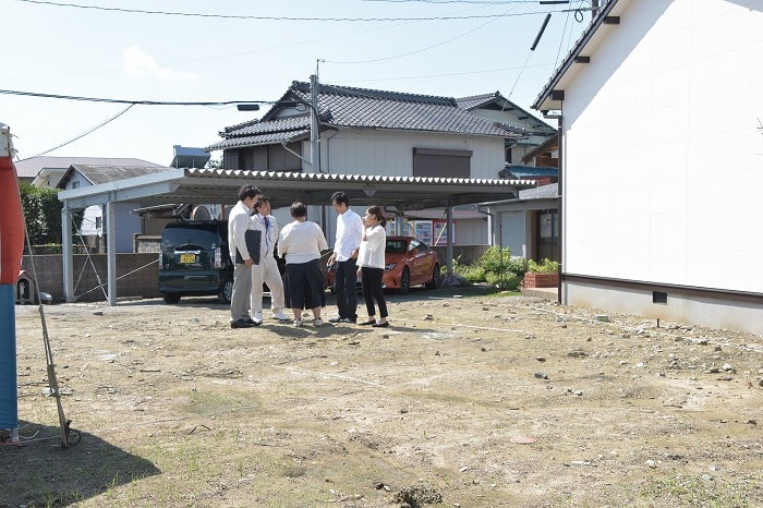 福岡県三井郡大刀洗町02　注文住宅建築現場リポート①　～地鎮祭～