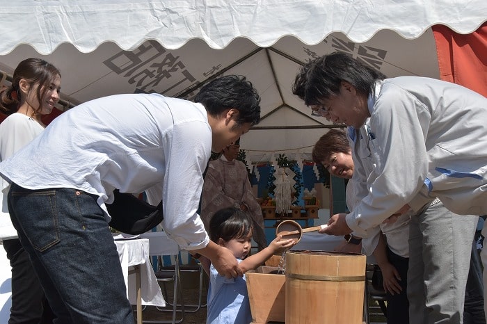 「三井郡大刀洗町02」注文住宅現場リポート①【地鎮祭】