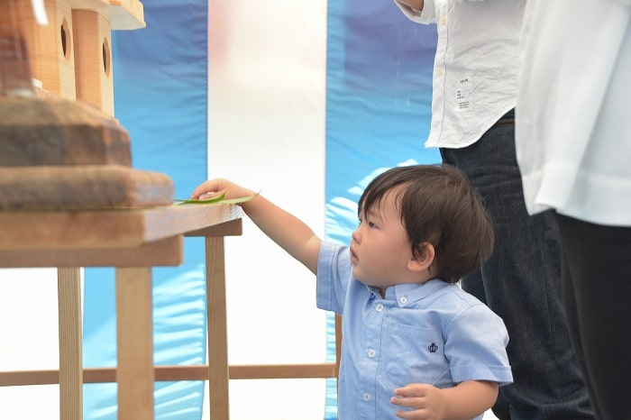 福岡県三井郡大刀洗町02　注文住宅建築現場リポート①　～地鎮祭～