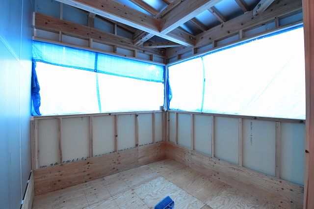 「福岡市西区03」注文住宅現場リポート⑦【木工事】【下地】