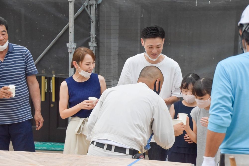 「福岡市南区22」注文住宅現場リポート③【上棟式】