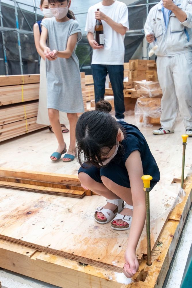 福岡市南区22　注文住宅建築現場リポート③　～上棟式～