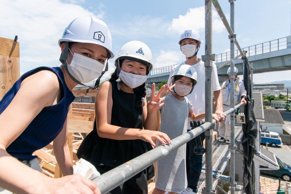 「福岡市南区22」注文住宅現場リポート③【上棟式】