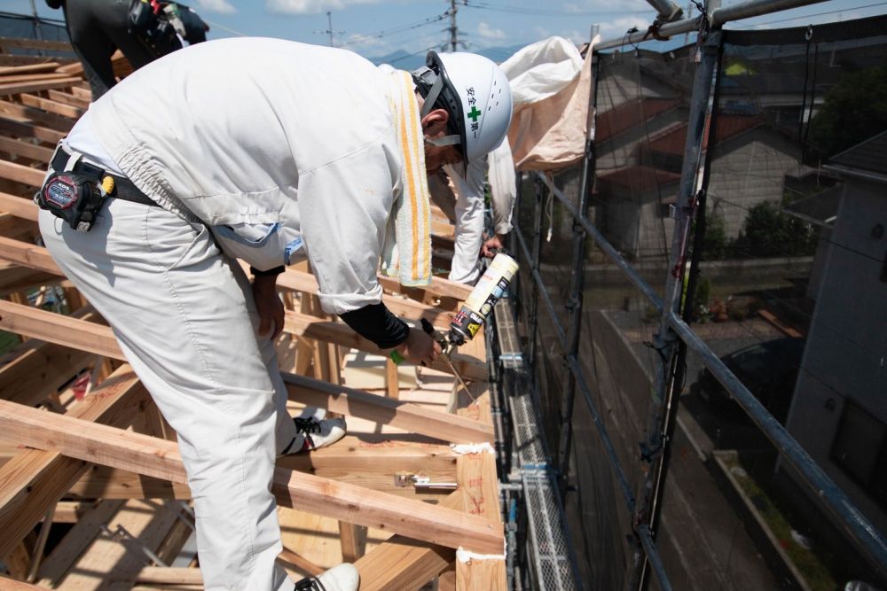 福岡市南区22　注文住宅建築現場リポート③　～上棟式～