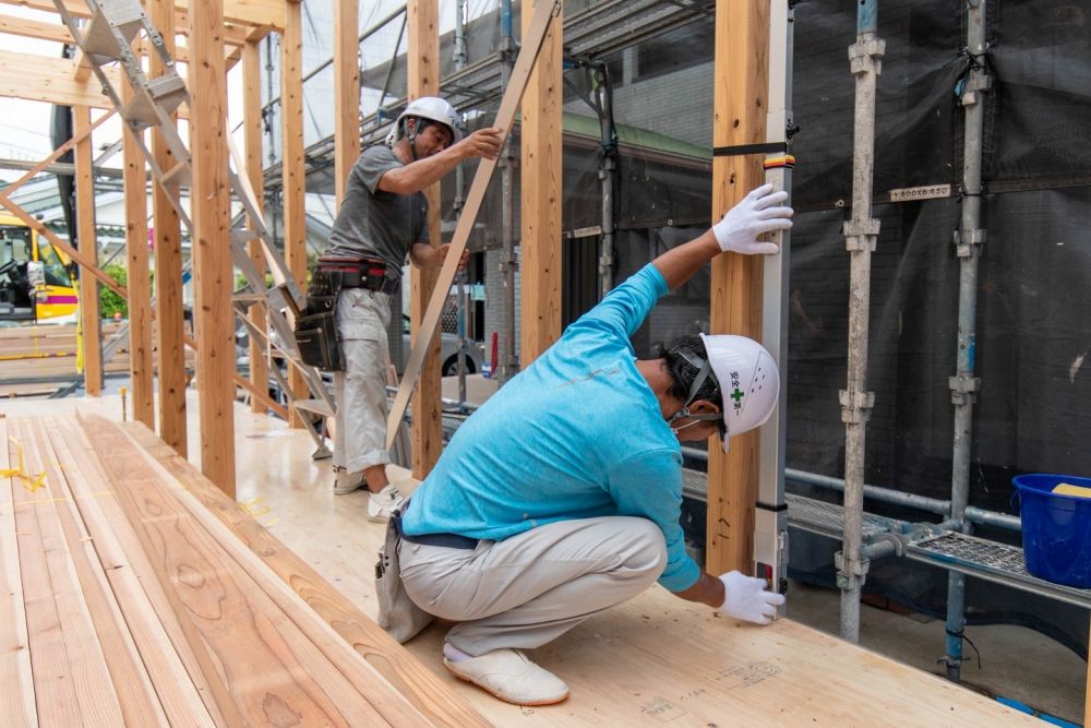 福岡市南区22　注文住宅建築現場リポート③　～上棟式～