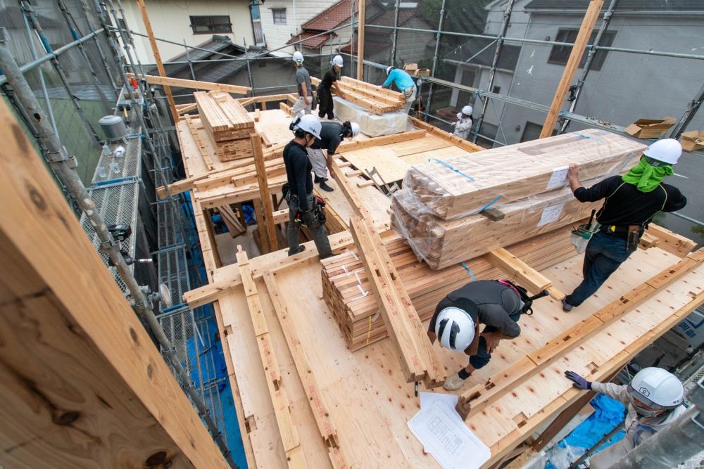 「福岡市南区22」注文住宅現場リポート③【上棟式】