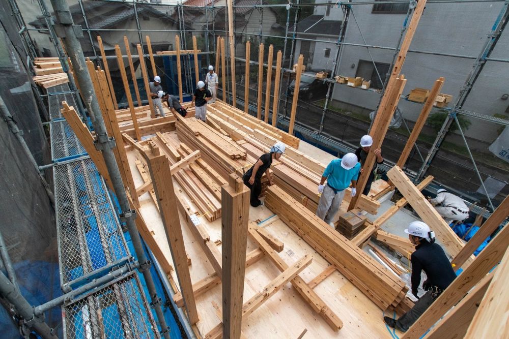 「福岡市南区22」注文住宅現場リポート③【上棟式】