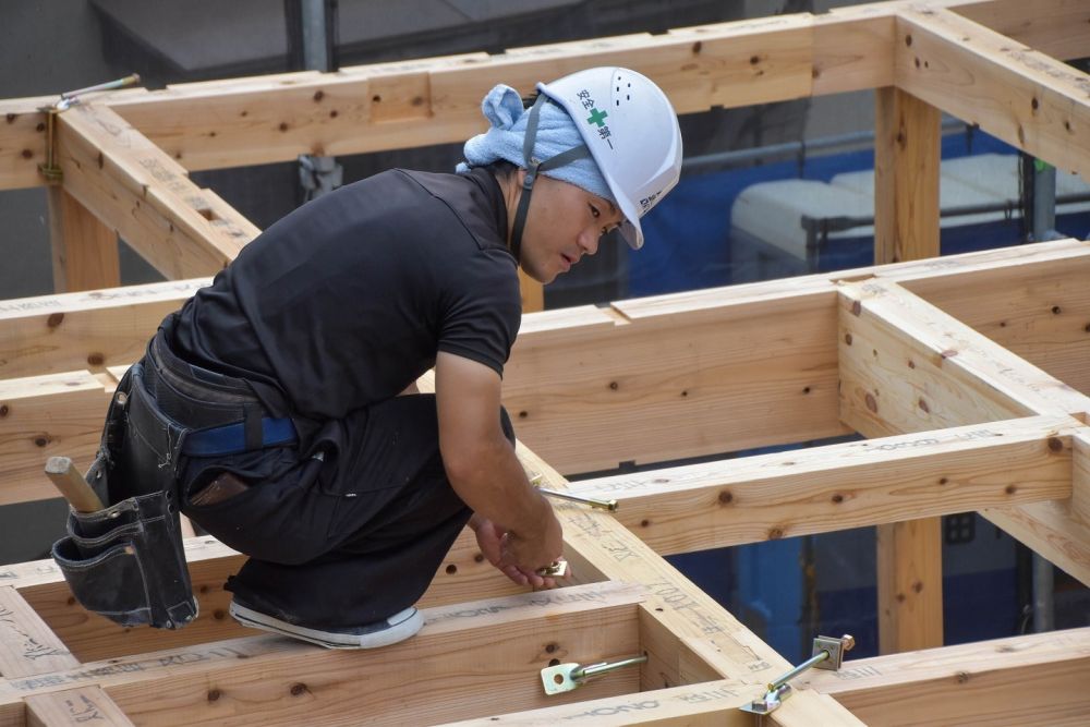 福岡市南区22　注文住宅建築現場リポート③　～上棟式～