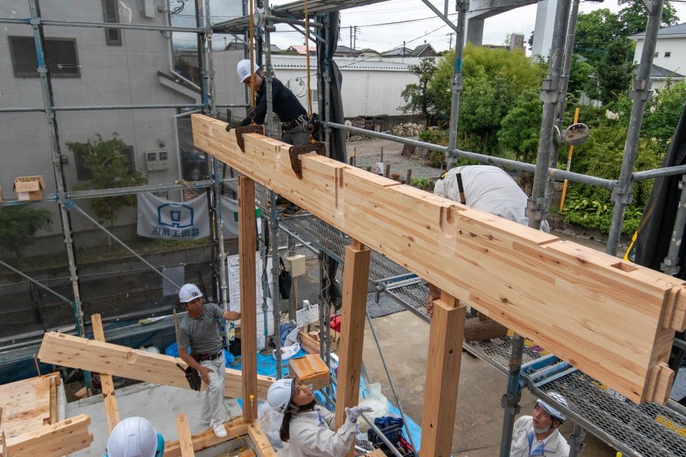 「福岡市南区22」注文住宅現場リポート③【上棟式】