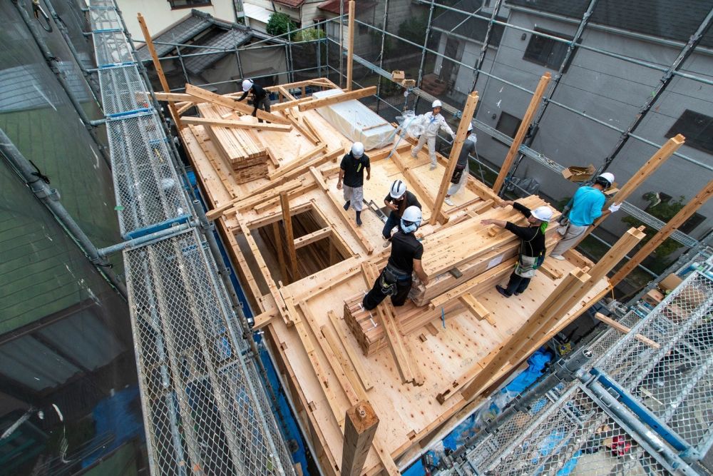 「福岡市南区22」注文住宅現場リポート③【上棟式】