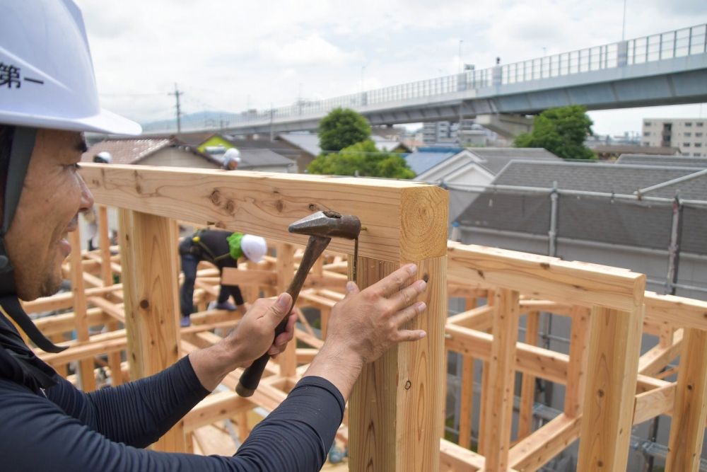 福岡市南区22　注文住宅建築現場リポート③　～上棟式～