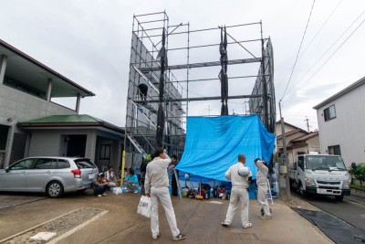 福岡市南区22　注文住宅建築現場リポート③　～上棟式～