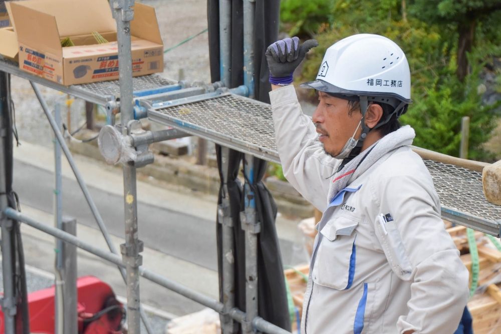「福岡市南区22」注文住宅現場リポート③【上棟式】