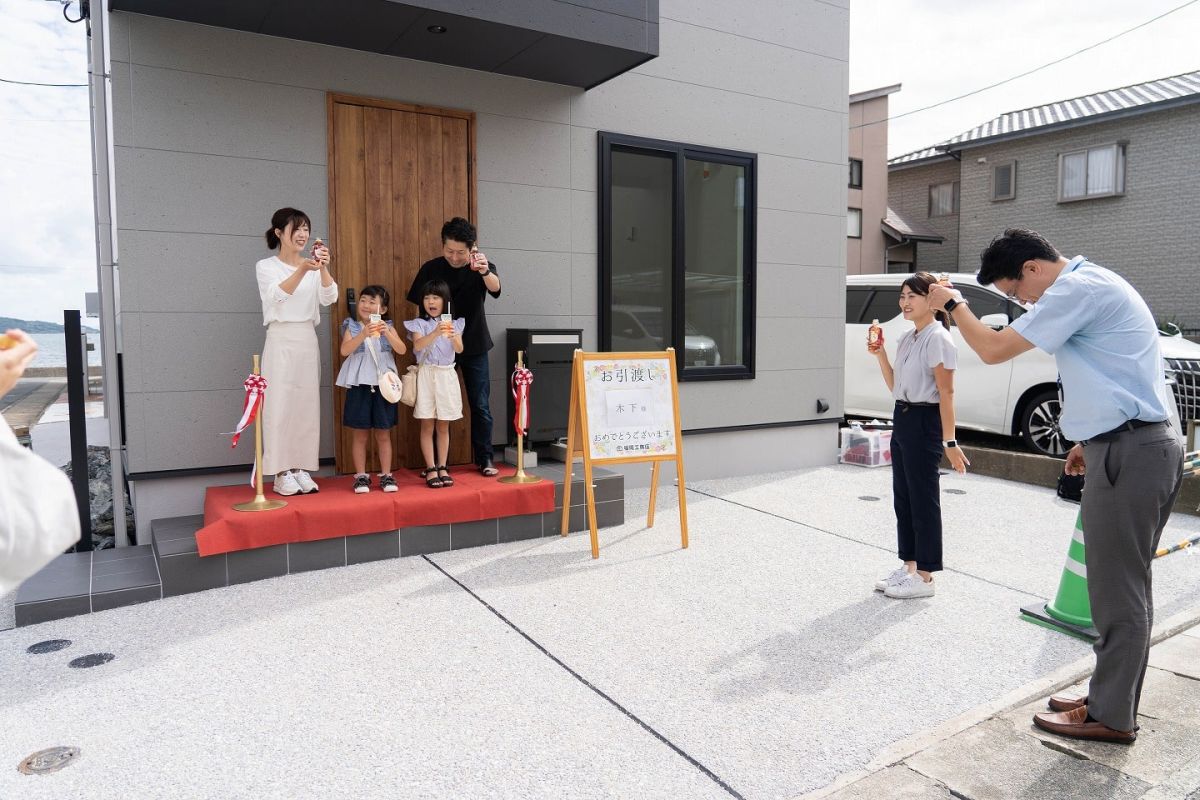 福岡県福岡市西区07　注文住宅建築現場リポート⑨　～引き渡し～