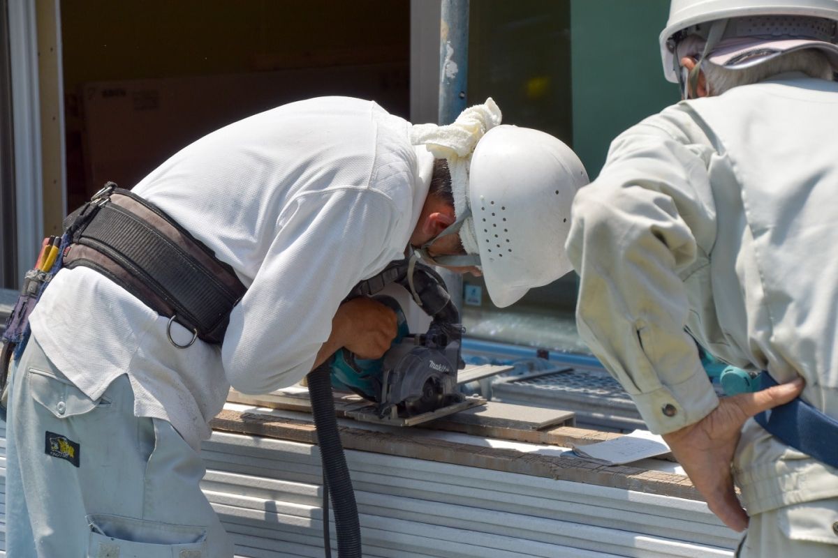 福岡市早良区野芥02　注文住宅建築現場リポート④　～外装工事・サイディング工事～