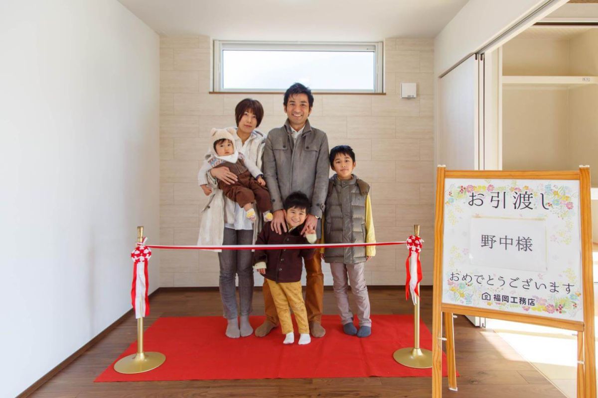 「宗像市06」注文住宅現場リポート⑧【お引き渡し式】