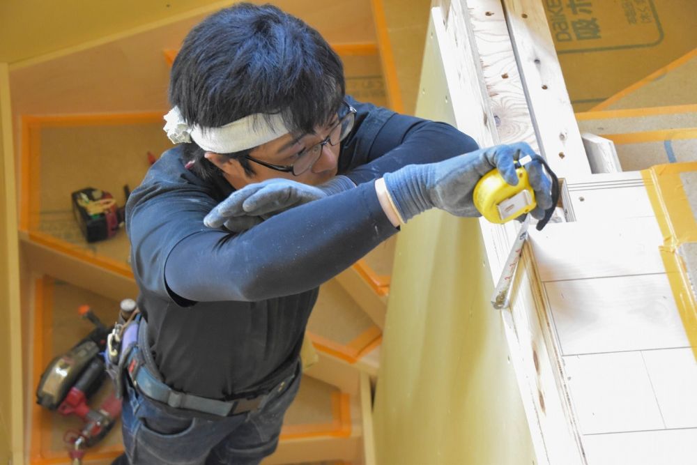 「福岡市南区20」注文住宅現場リポート⑨【木工事】【石膏ボード】