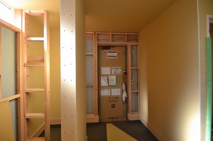 「福岡市西区千里01」注文住宅現場リポート⑨【木工事】【階段】