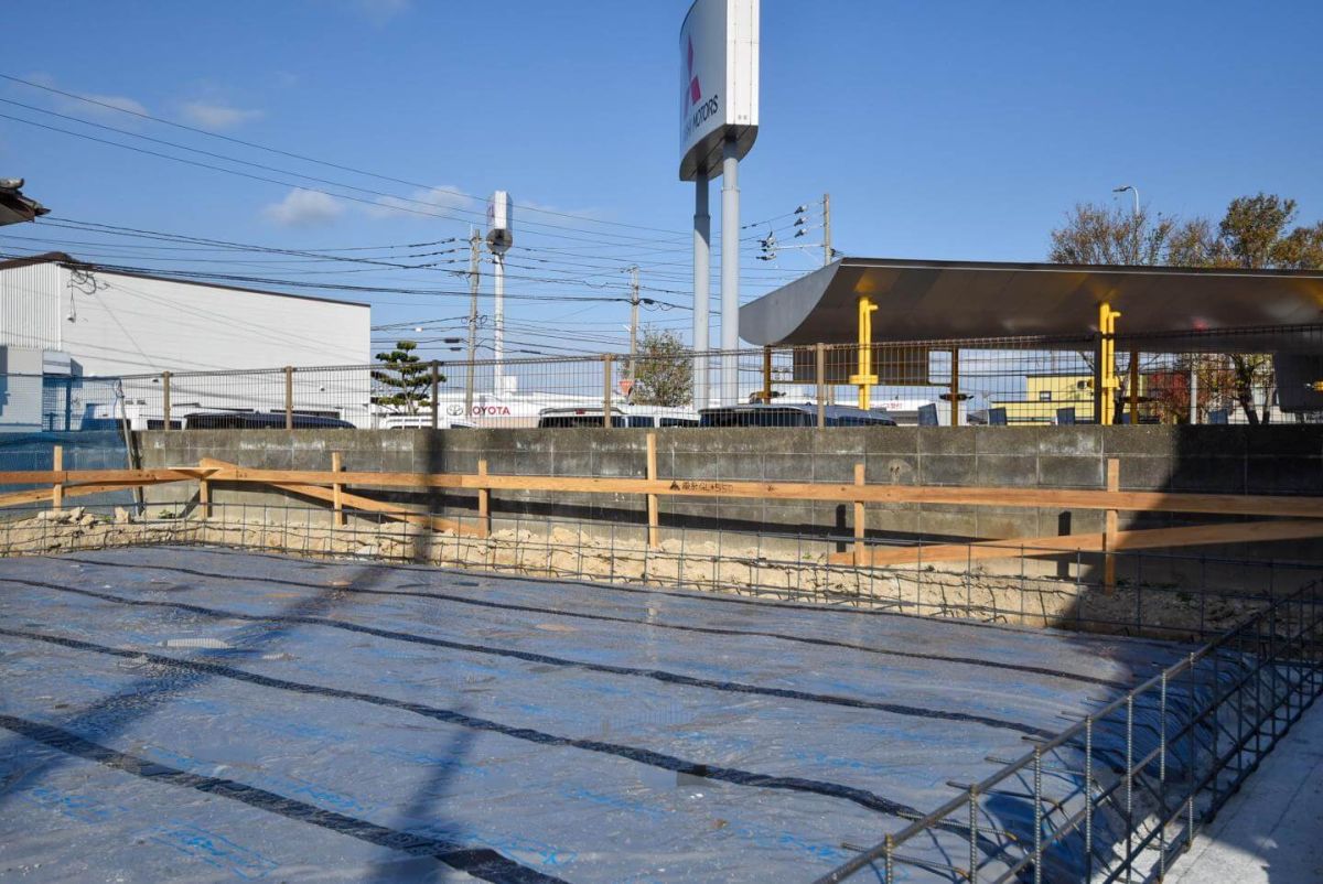「福岡市早良区次郎丸01」注文住宅現場リポート②【基礎工事】【配筋】