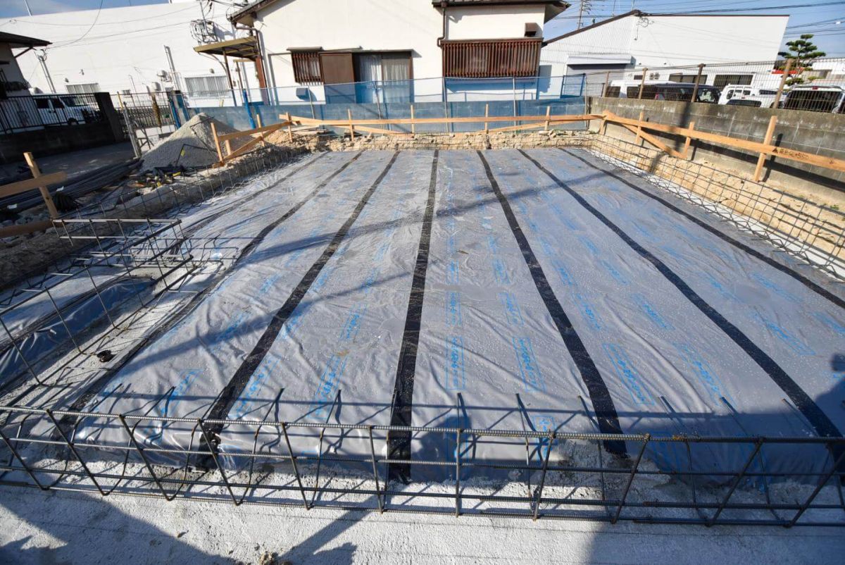「福岡市早良区次郎丸01」注文住宅現場リポート②【基礎工事】【配筋】