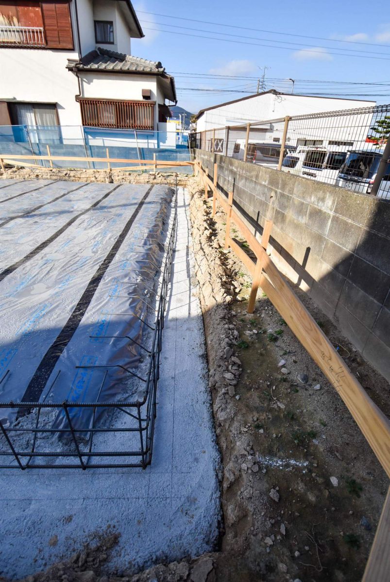「福岡市早良区次郎丸01」注文住宅現場リポート②【基礎工事】【配筋】