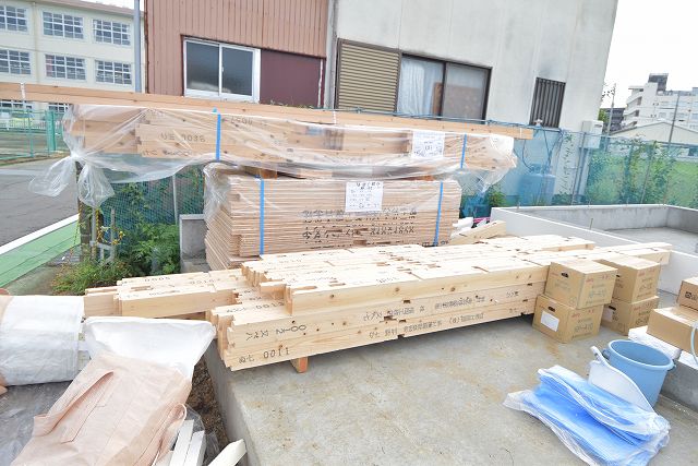 「福岡市東区05」注文住宅現場リポート⑤【土台敷】