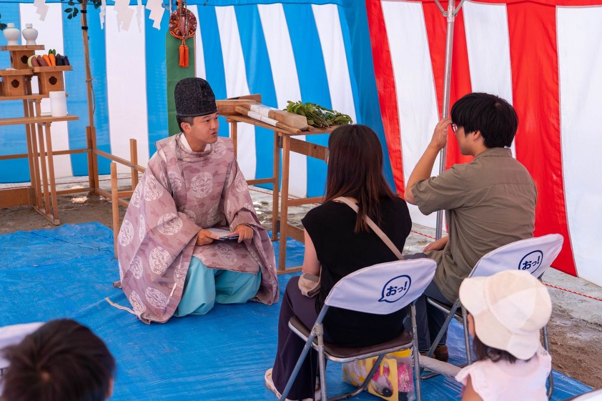 「春日市15」注文住宅現場リポート①【地鎮祭】