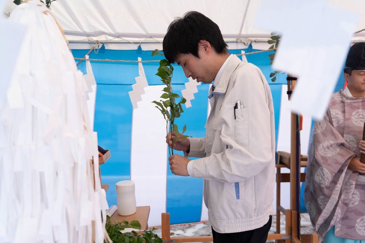 「春日市15」注文住宅現場リポート①【地鎮祭】