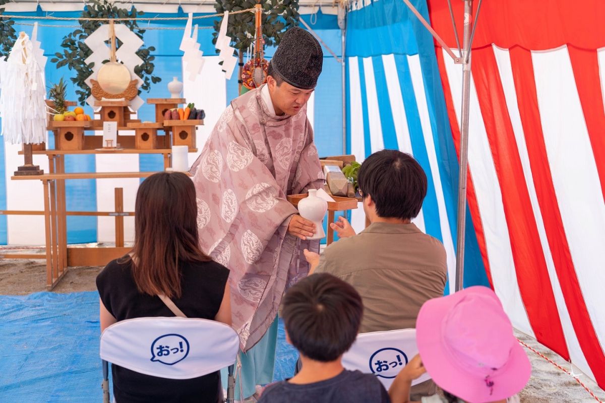 「春日市15」注文住宅現場リポート①【地鎮祭】
