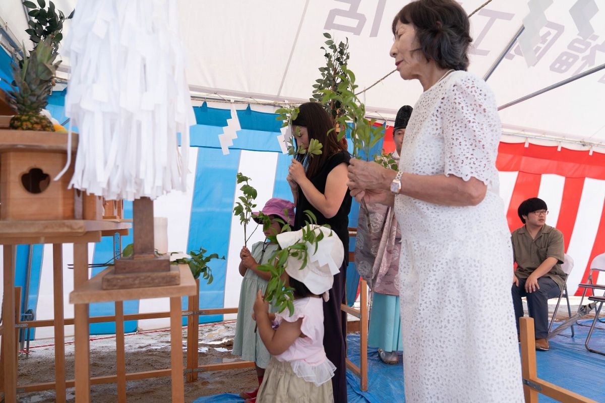 「春日市15」注文住宅現場リポート①【地鎮祭】