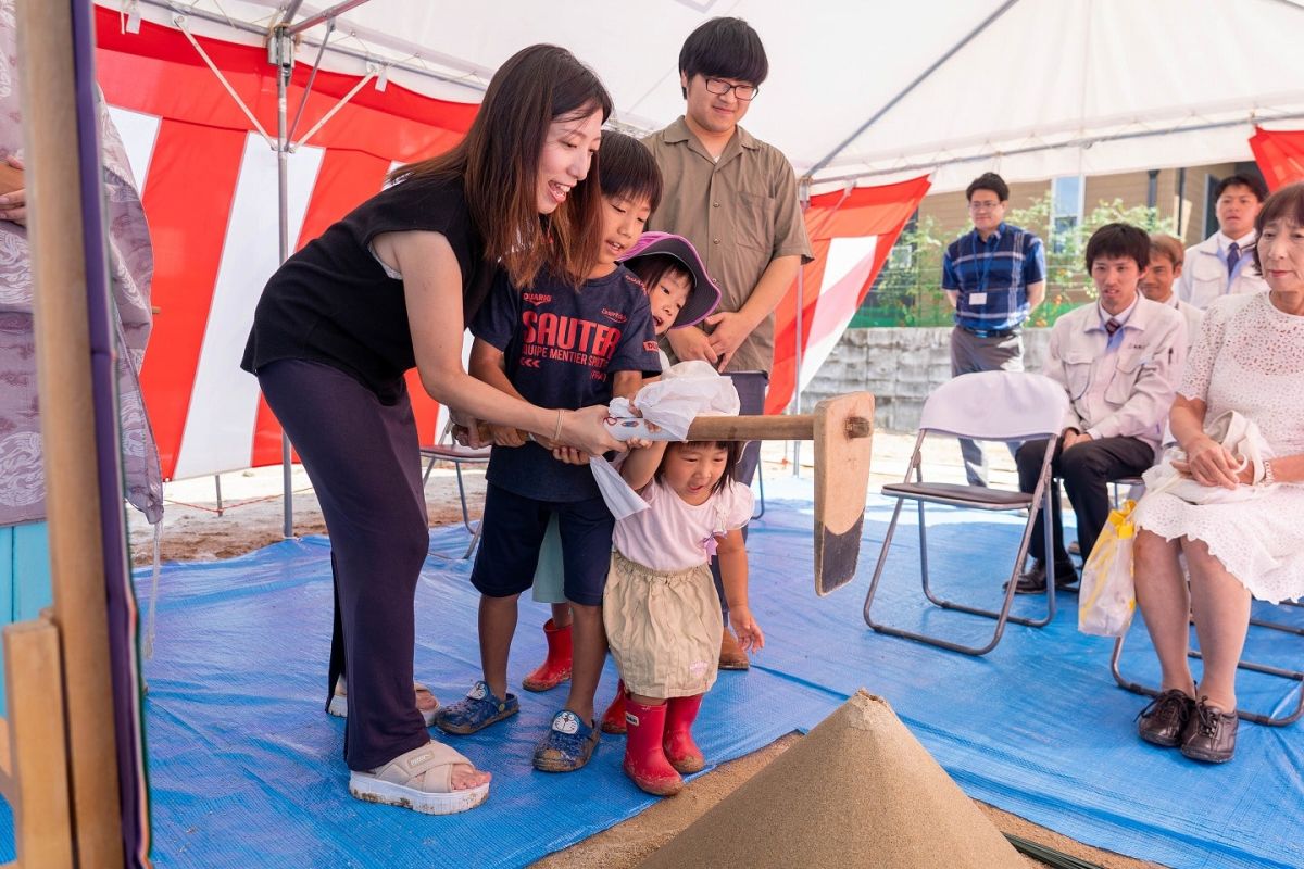 「春日市15」注文住宅現場リポート①【地鎮祭】
