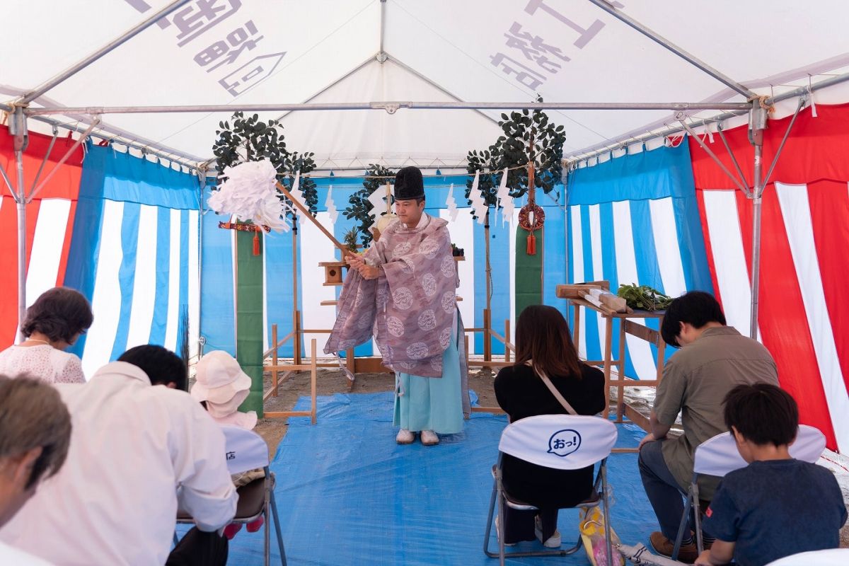 「春日市15」注文住宅現場リポート①【地鎮祭】