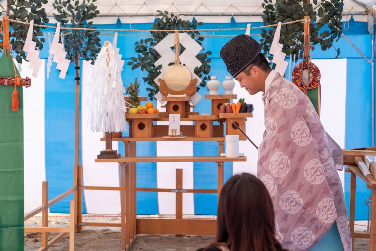 「春日市15」注文住宅現場リポート①【地鎮祭】