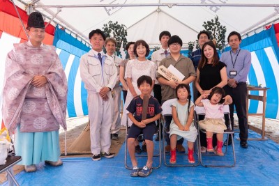 「春日市15」注文住宅現場リポート①【地鎮祭】