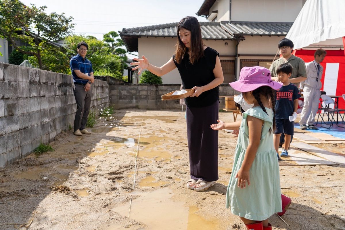 「春日市15」注文住宅現場リポート①【地鎮祭】