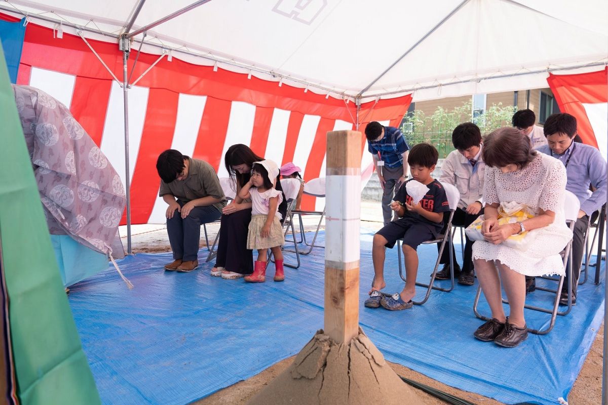 「春日市15」注文住宅現場リポート①【地鎮祭】