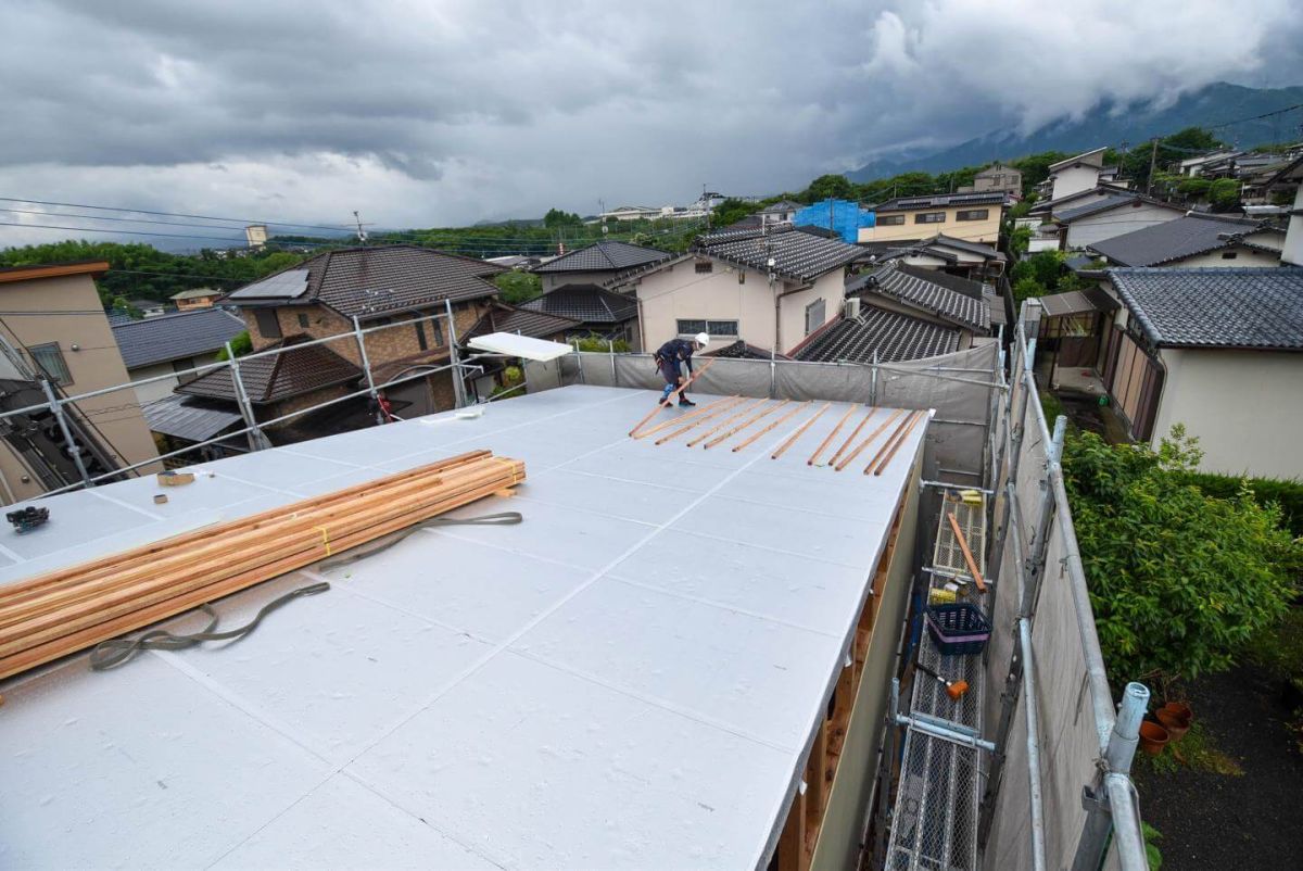 福岡県飯塚市02　注文住宅建築現場リポート④　～上棟式・後半～ 