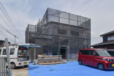 「福岡市西区11」注文住宅現場リポート⑤【木工事】【サイディング】