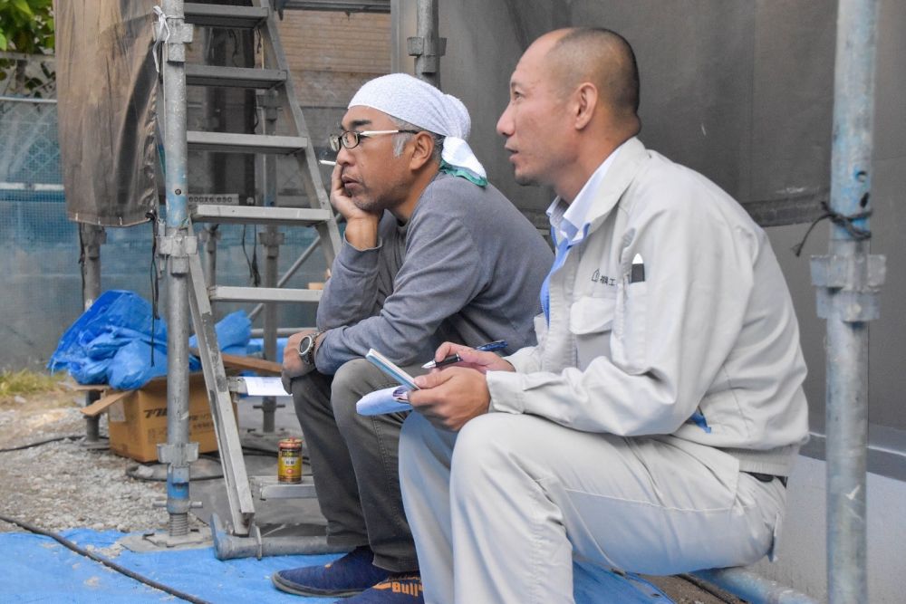 「福岡市城南区友丘02」注文住宅現場リポート⑤【木工事】【気密処理】