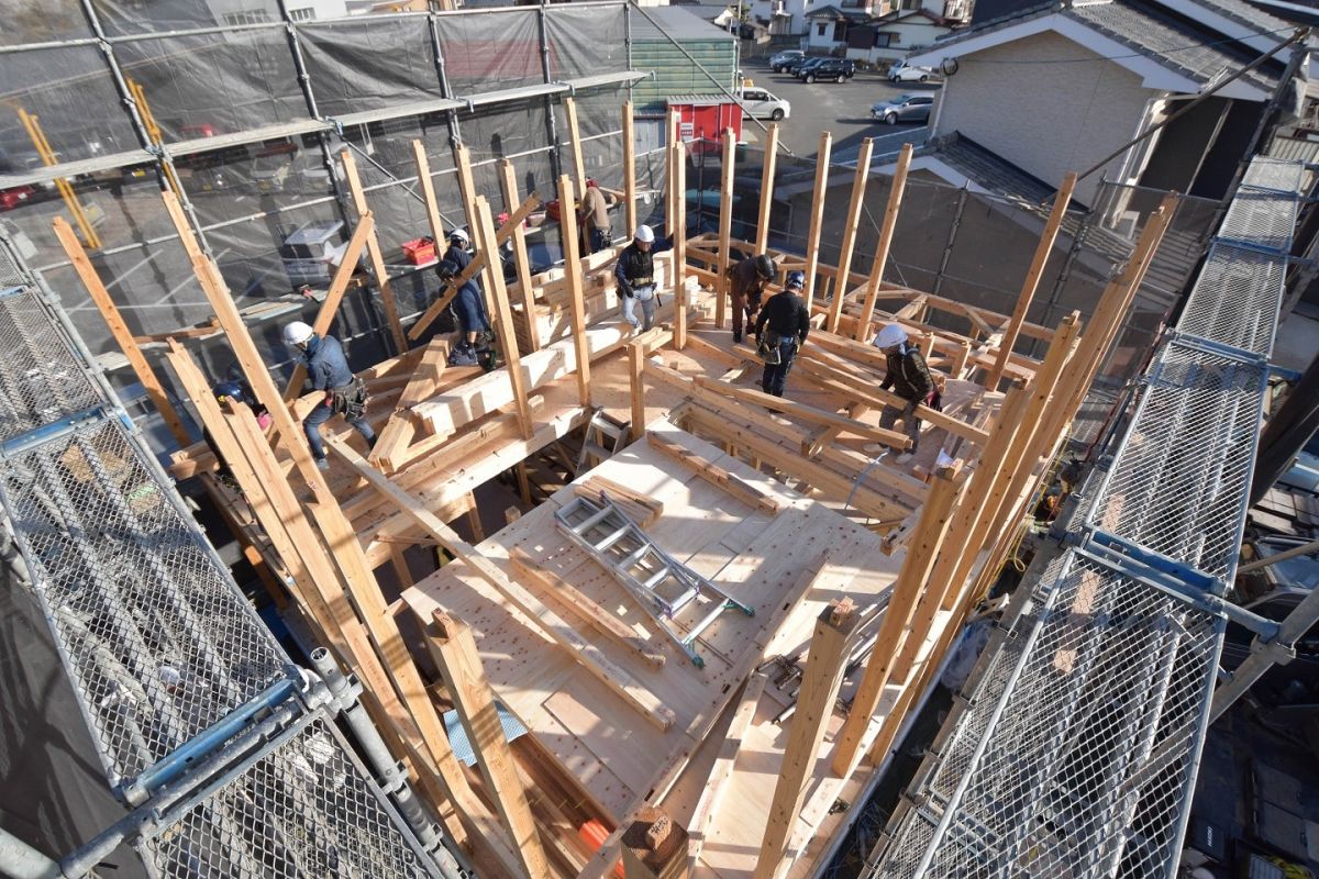 「福岡市早良区次郎丸01」注文住宅現場リポート③【上棟式】