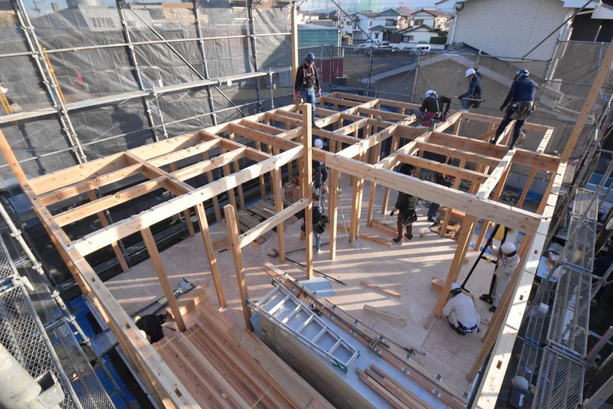 「福岡市早良区次郎丸01」注文住宅現場リポート③【上棟式】