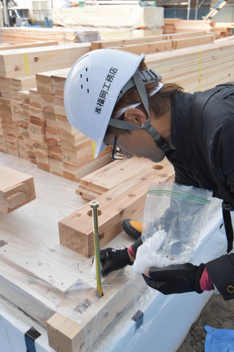 「福岡市早良区次郎丸01」注文住宅現場リポート③【上棟式】