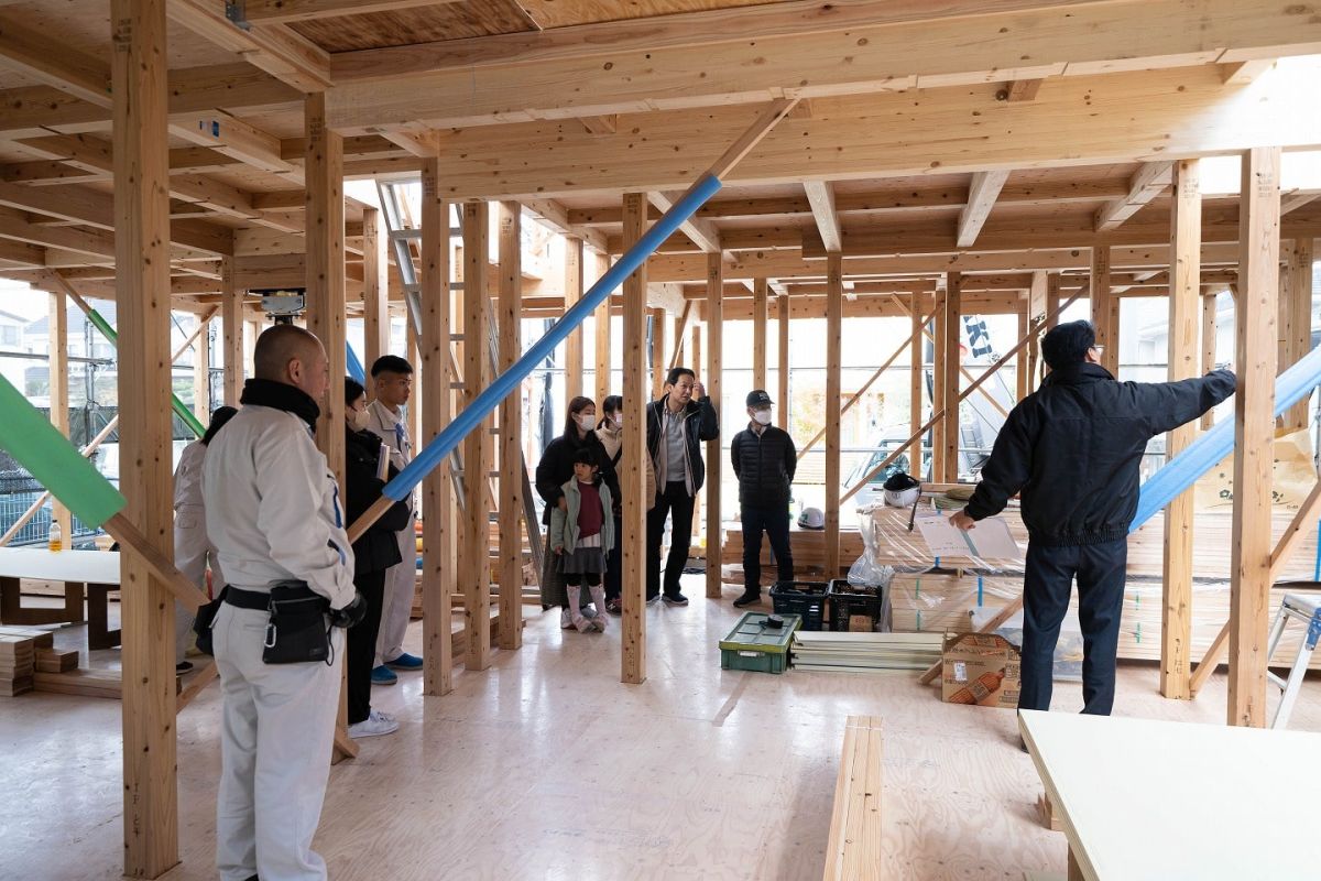 「福岡市西区09」注文住宅現場リポート③【上棟式】