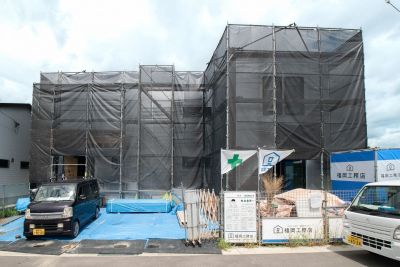 「八女市01」注文住宅現場リポート⑤【木工事】【気密処理】