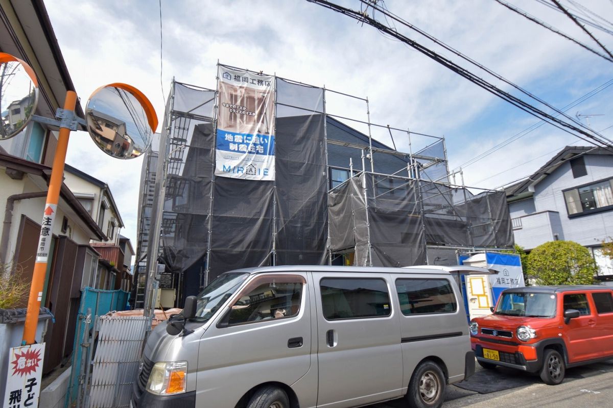 「福岡市早良区11」注文住宅現場リポート⑥【内装工事】【クロス】