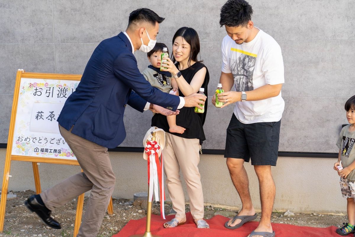 「福岡市城南区11」注文住宅現場リポート⑥【お引き渡し式】